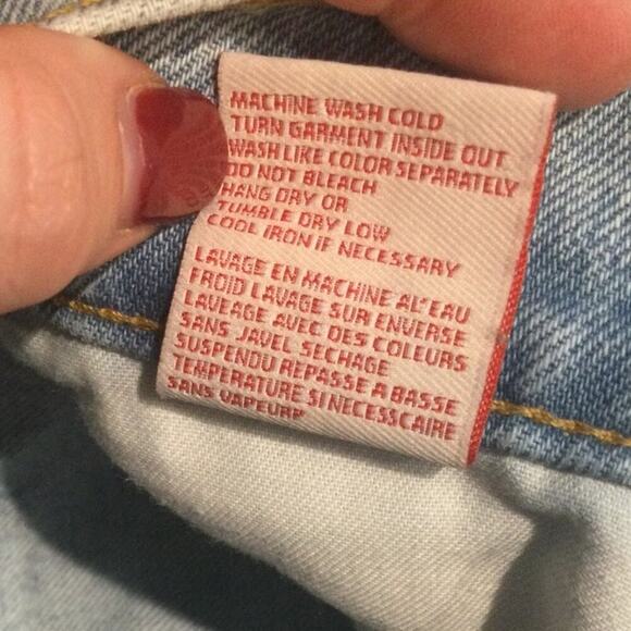 Revice Womens Tapered Jeans 27 Straight Light Wash Classic USA Preppy Boho Denim - Picture 10 of 10